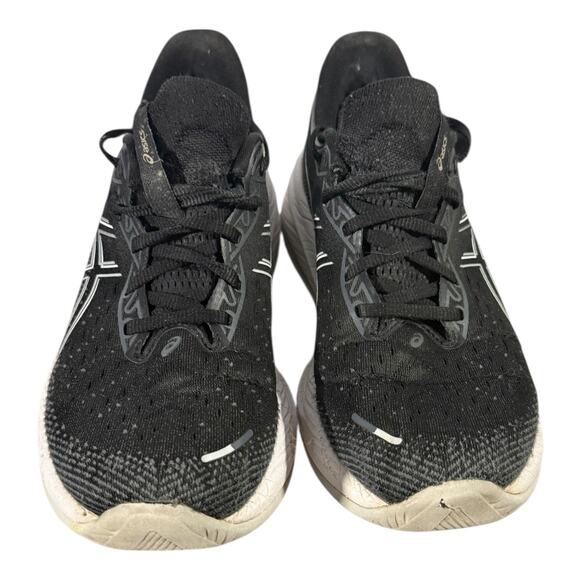 Asics Gel-Cumulus 26 Shoes Men’s Size 9.5N Black White Jogging Trainer Support - Picture 3 of 8